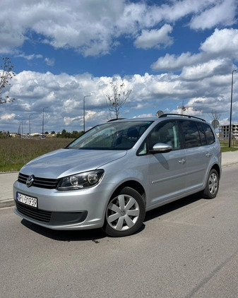 Volkswagen Touran cena 34900 przebieg: 209000, rok produkcji 2012 z Pisz małe 121
